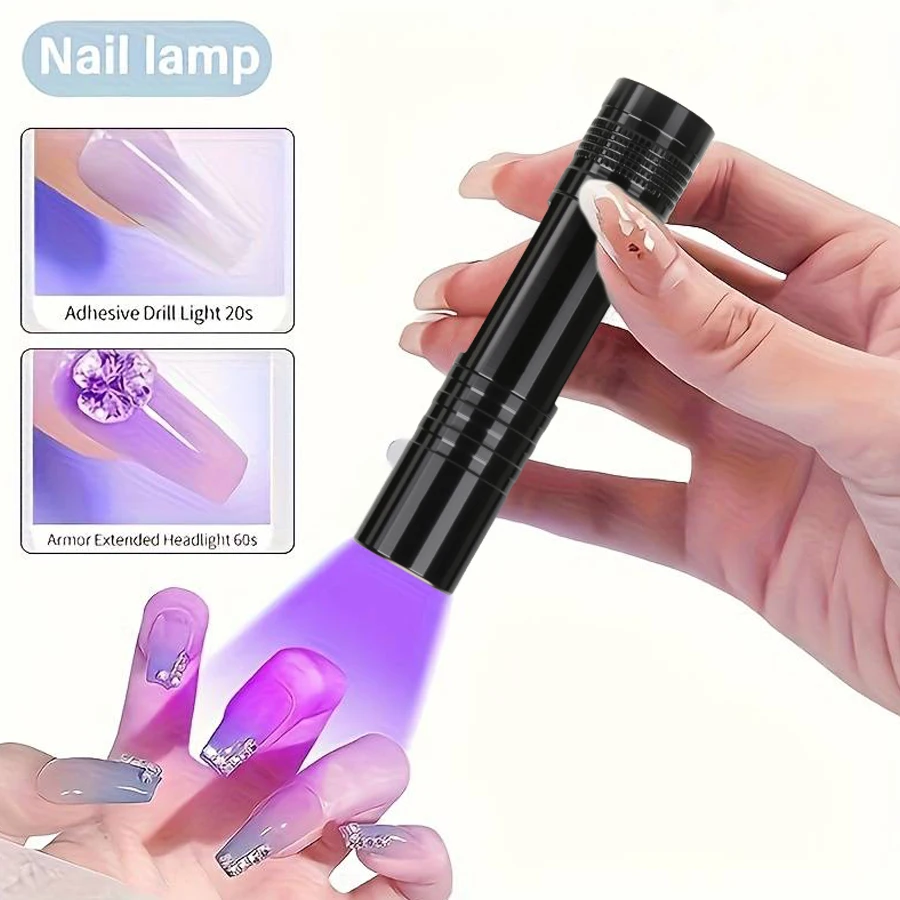 395nm UV Flashlight Black Light,Portable Ultraviolet Torch for Pet Urine Detection & Scorpion Finder,UV Lamp,Uses AAA Batteries