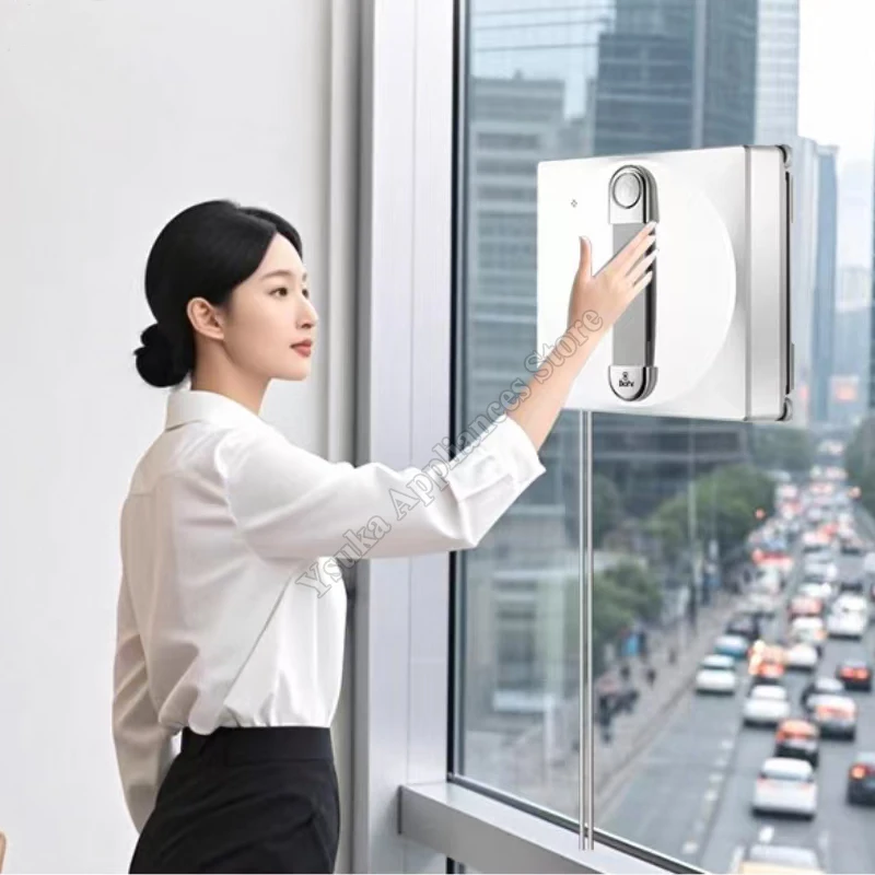 

Робот для мытья окон Полностью автоматический бытовой очиститель стекол для высотных наружных окон