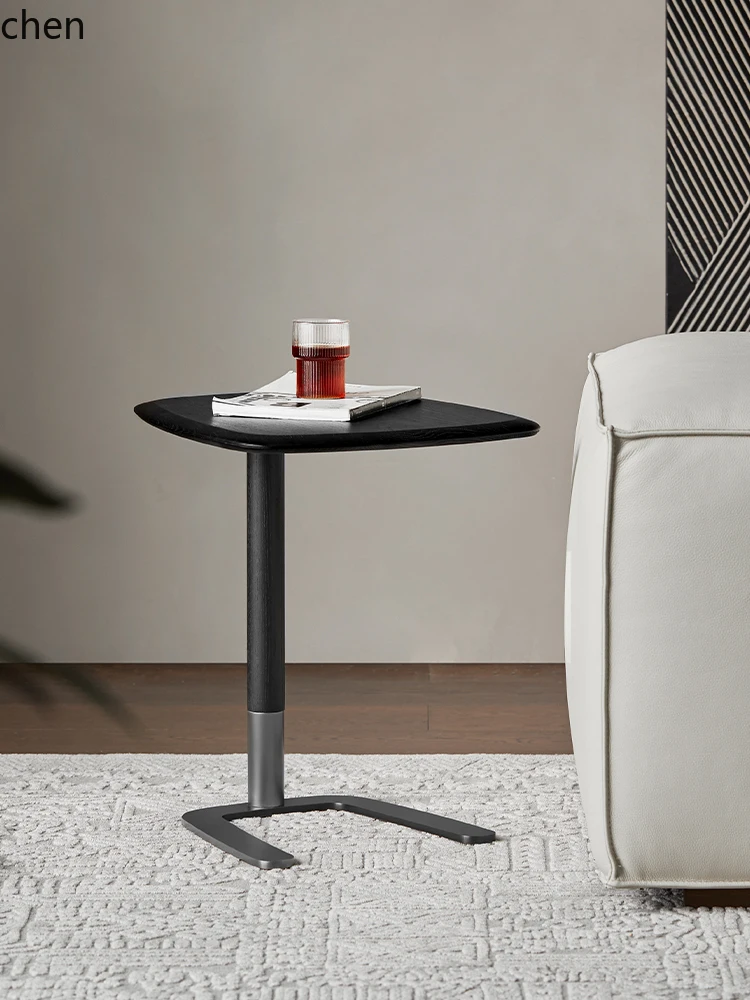 YFY  Sofa Side Table Removable  Style Black Ash Creative Side Cabinet Corner Table