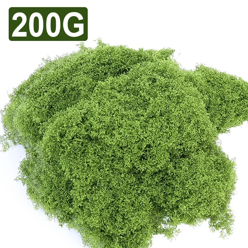 NONE 500/30G Künstliche Grünpflanzen Ewiges Leben Moos Mini Landschaft Gefälschtes Gras DIY Handwerk Gras Garten Haus Zimmer blumen Dekoration 5
