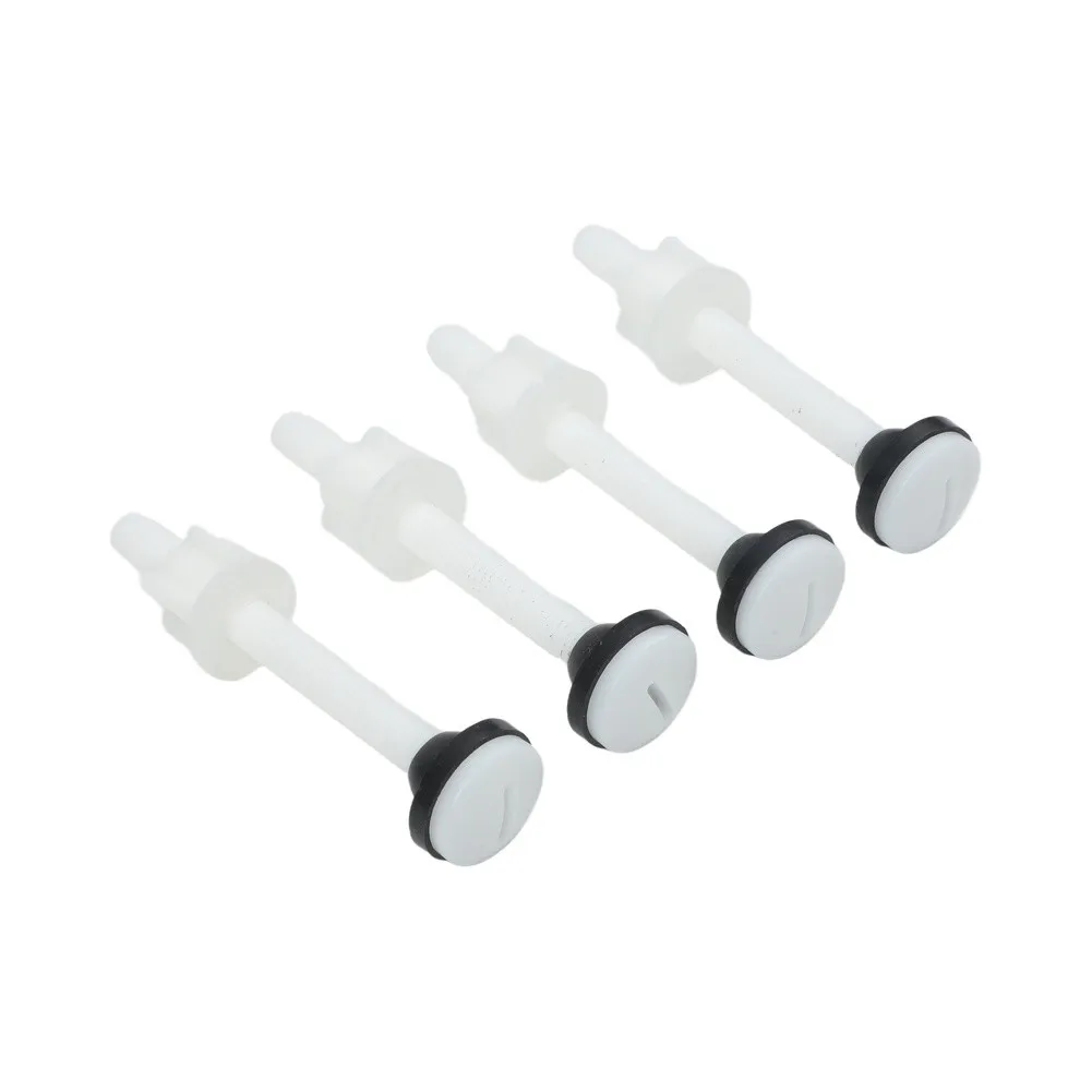 Bolt Kit Plastic Bolts For DIY Projects 2-piece Set Easy To Assemble Kit Plastic And Rubber For Bathroom Fittings