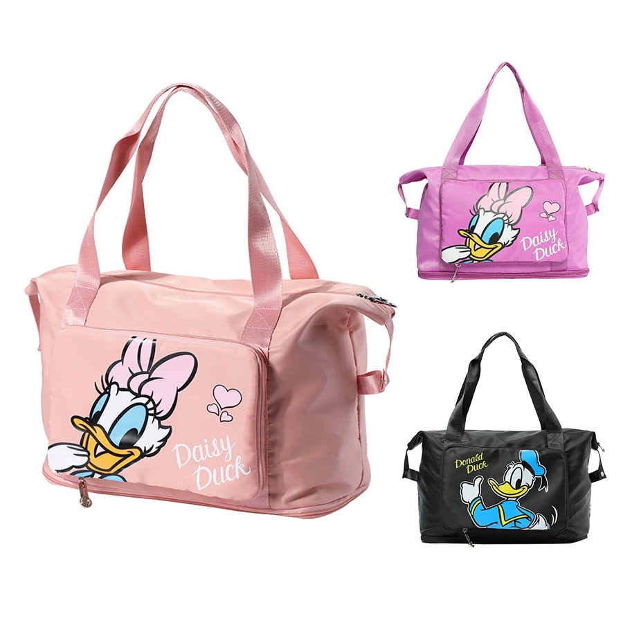 Disney Lisence Travel Bag Large Capacity,Foldable,High Aesthetics,Dry Wet Separation Bag