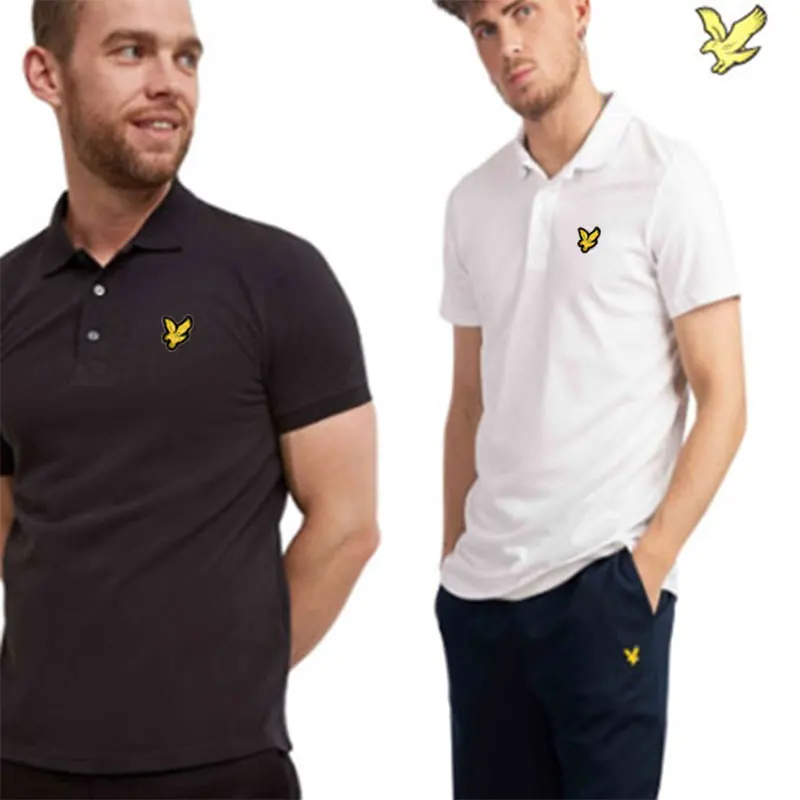 

2024 Summer Brand Top Short sleeve men's and women's shirts Cotton T-shirt polo Eagle Logo Leisure Business Daily Sports dress