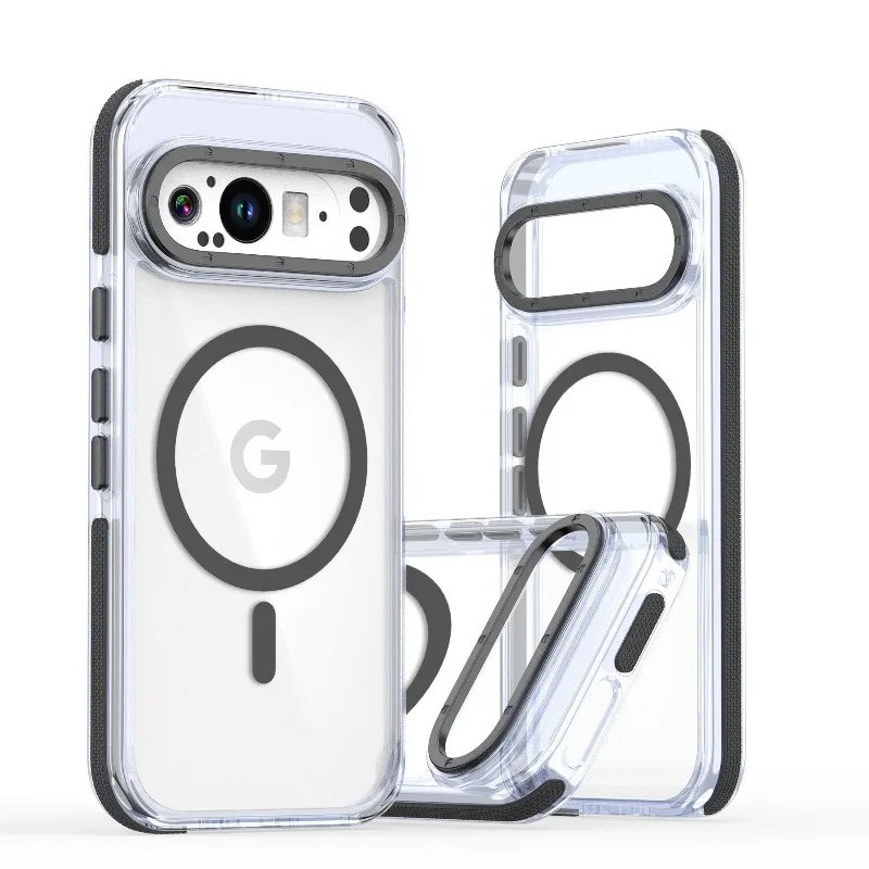 Superior Armor High Clear Protect Case for Google Pixel 10 9 Pro XL Multicolour Button Frame Magnetic Charge Shockproof Cover