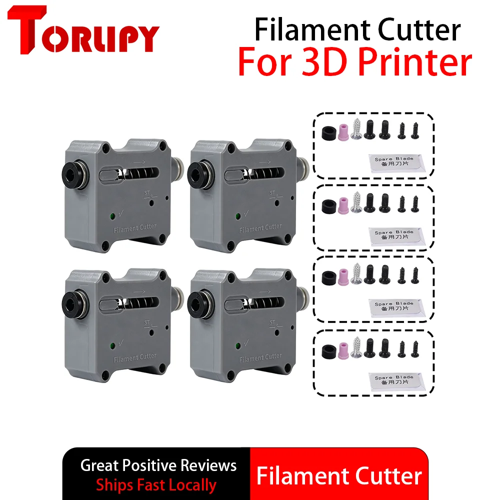 FC Filament Cutter – moduł cięcia filamentu do drukarek 3D, urządzenie zapobiegające plątaniu się filamentu z automatycznym odcięciem, akcesoria i części do drukarek 3D FDM.