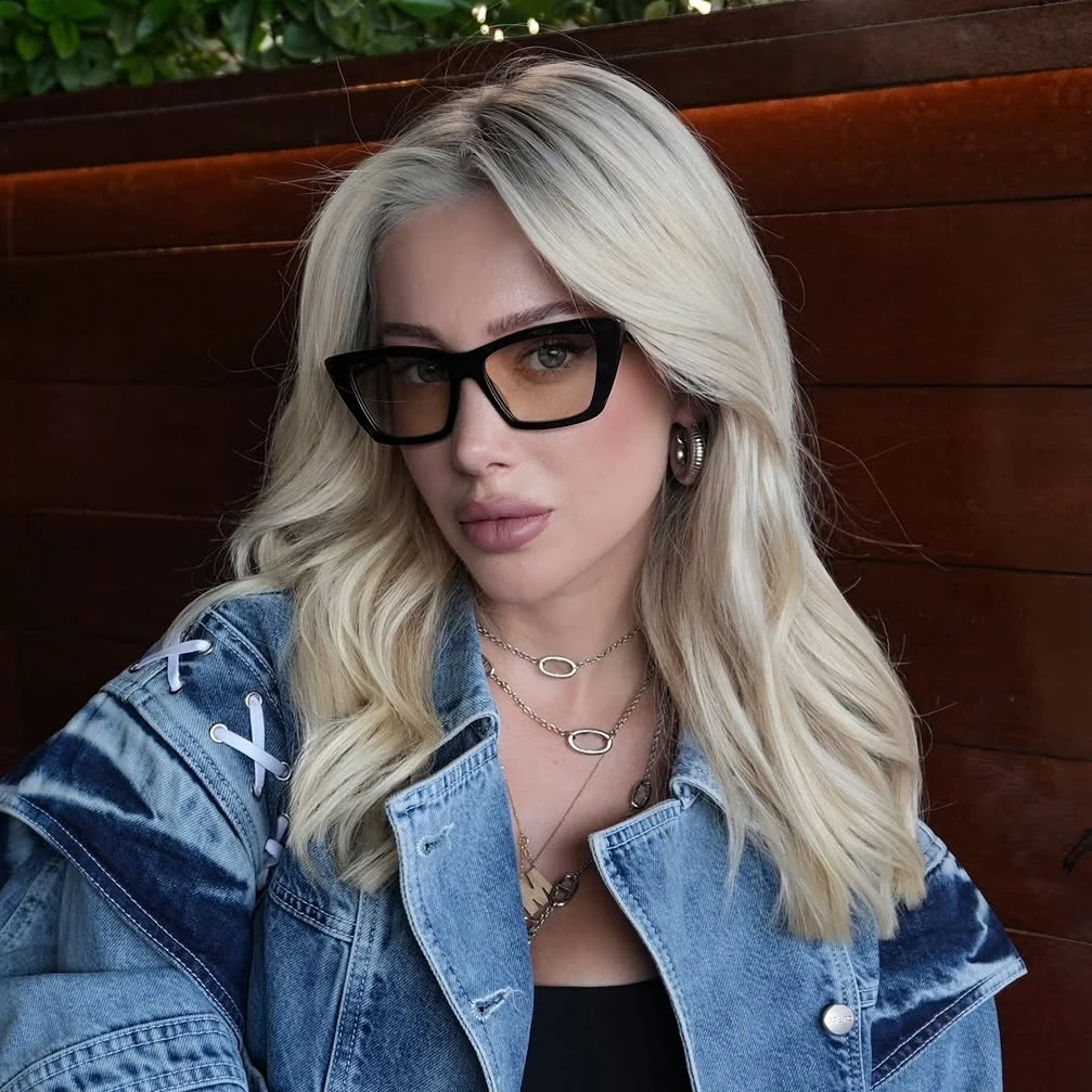 

Retro Cat Eye Sunglasses For Women Square Small Frame Sunglasses Brand Designer Fashionable Ins Men's Sunglasses UV400 Goggles