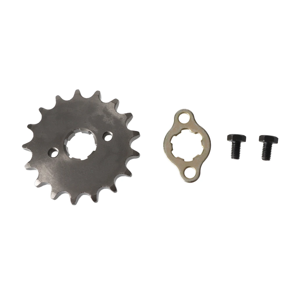 Motorcycle 428# 20mm 17T Teeth Front Engine Sprocket For ATV Kart Electric Scooter 428 Chain 20mm 17 Teeth Quad Moto Accessories