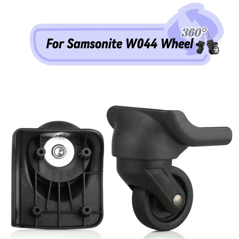 

For Samsonite W044 Rotating Smooth Silent Shock Absorbing Wheel Accessories Wheels Casters Universal Wheel Replacement Suitcase