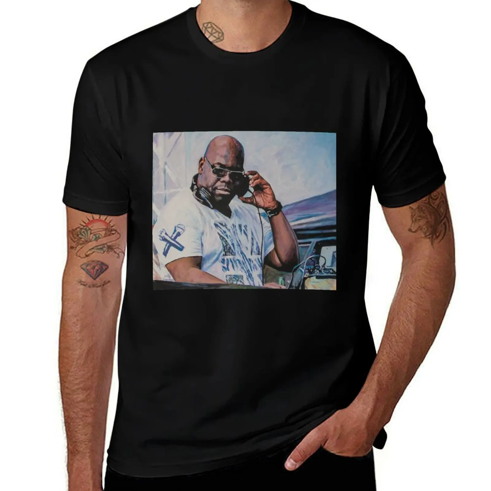 DJ Carl Cox, Ibiza T-Shirt Urban Style Print T-Shirt