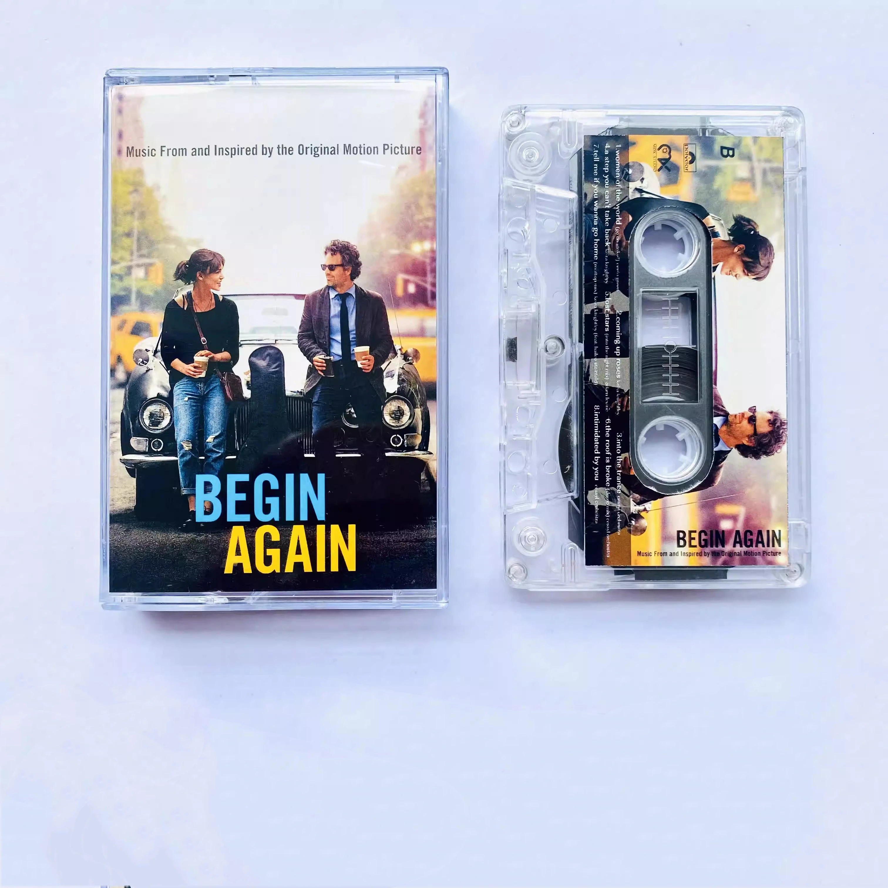 

Begin Again Music Tape Music From And Inspired By The Original Motion Picture Album Cosplay Cassettes Soundtracks Walkman Tape