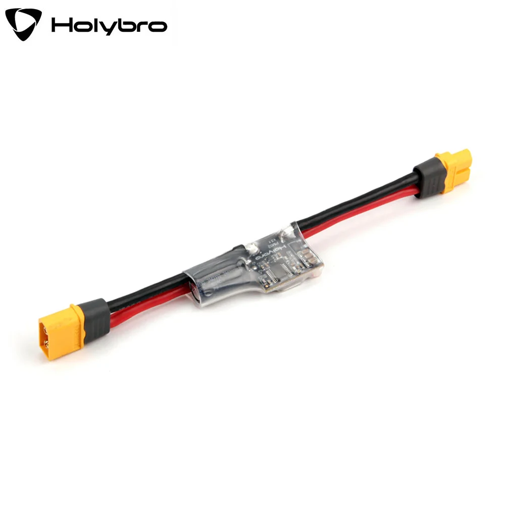 

HolyBro PM02 V3 Power Module (12S) XT60 Plug and 12AWG Wire That Analog Data Output Are Supply Regulated 5.2V for RC FPV Drone