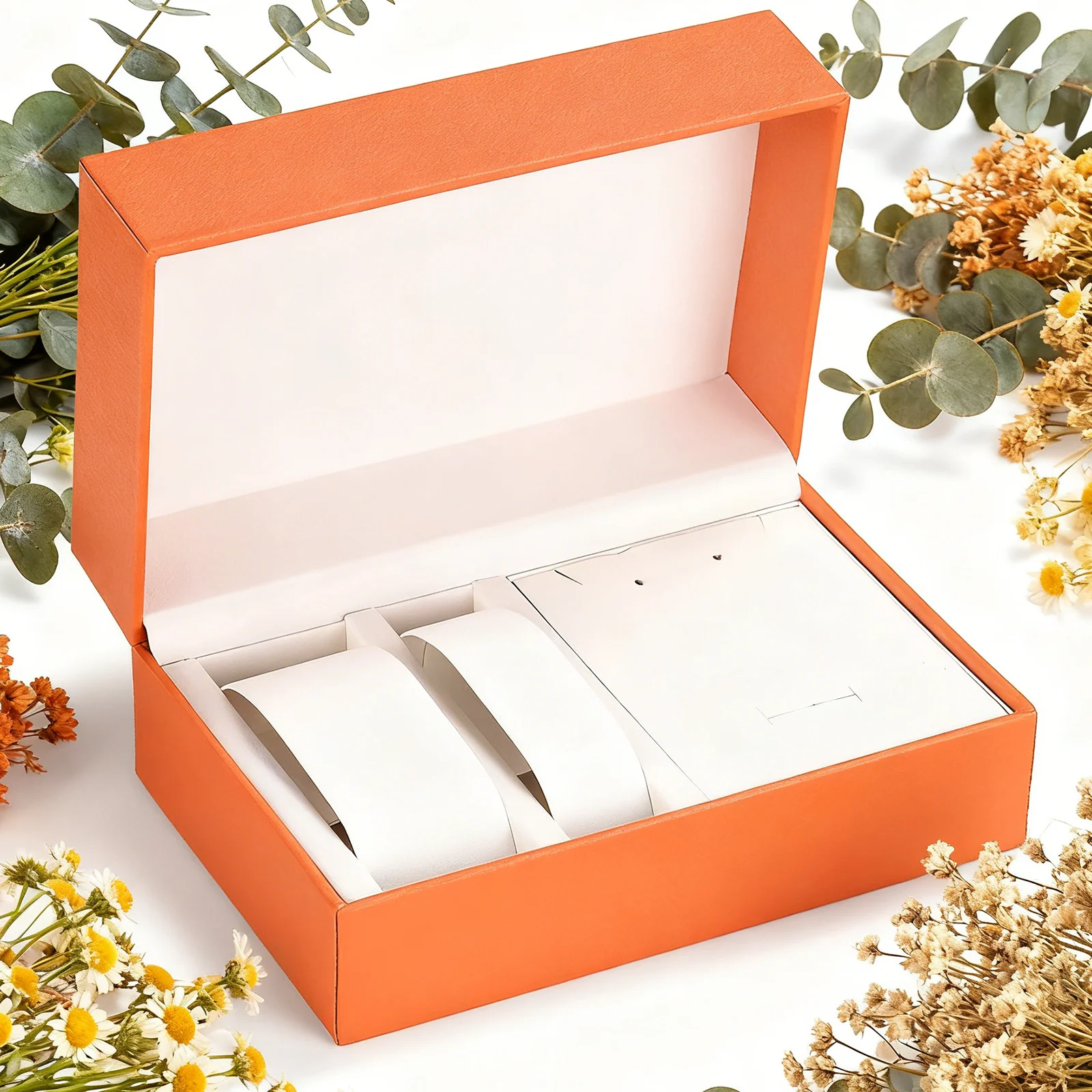 Jewelry Watch Display Box Anti-Scratch Watch Collector's Case for Home Office Showcase