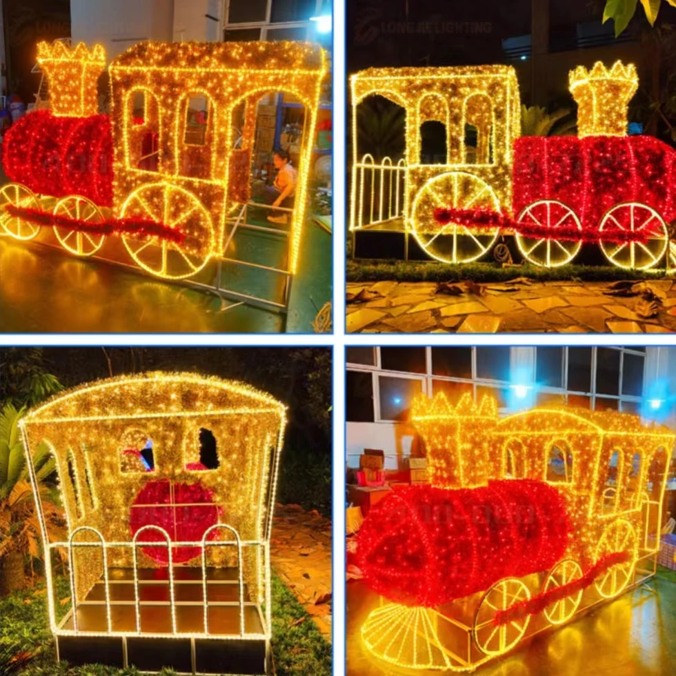 Large IP 67 Outdoor Christmas Lights Holiday Decoration for Outdoor Use