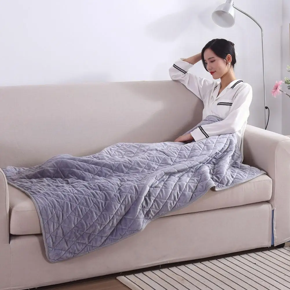 USB Winter Electric Blanket Multi-function Warm-up Blanket Heating Cover Blanket 5V 3-speed Temperature-adjustable Heater