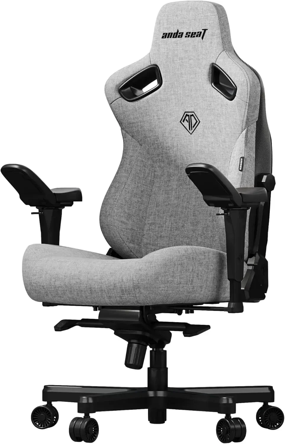 

3 Pro XL Gaming Chair for Adults - Ergonomic Grey Fabric Gaming Chairs