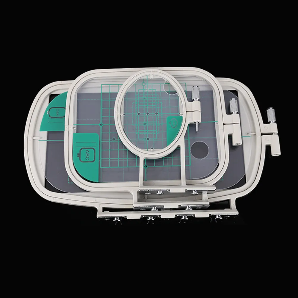 

3Pcs Embroidery Hoop Set for Se270d Se350 Se400 He120 He240 500D 900D 950D Lb6770prw Lb6800prw Nv950 Large Medium Small Hoops