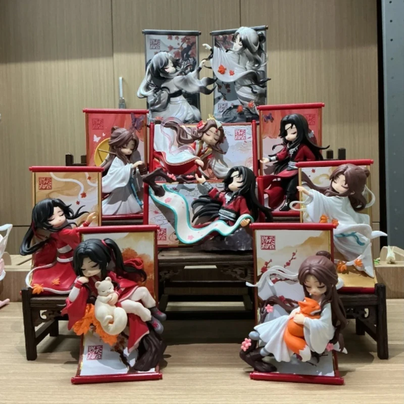 

Genuine Heaven Official'S Blessing Magnetic Fridge Blind Box Cute Anime Figure Ornament Mystery Box Fans Customized Toy Gift