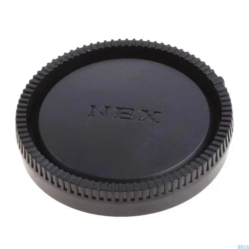 Lente trasera R91A 1 PC para NEX-3 NEX-5 Negro