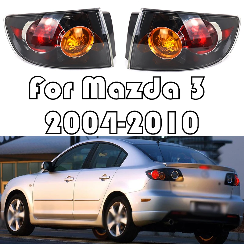 

Для Mazda 3 2004-2010 BK 51-160, детали кузова, внешний задний тормозной фонарь, сигнал поворота, быстрая сборка, автомобильные аксессуары