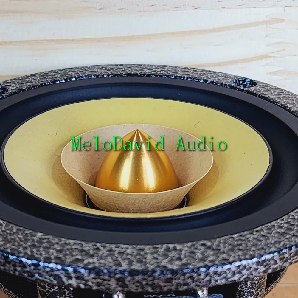 A Pair 2 Pcs  of MeloDavid 4 inch  FR4NEO  mix paper cone fullrange speaker woofer　
