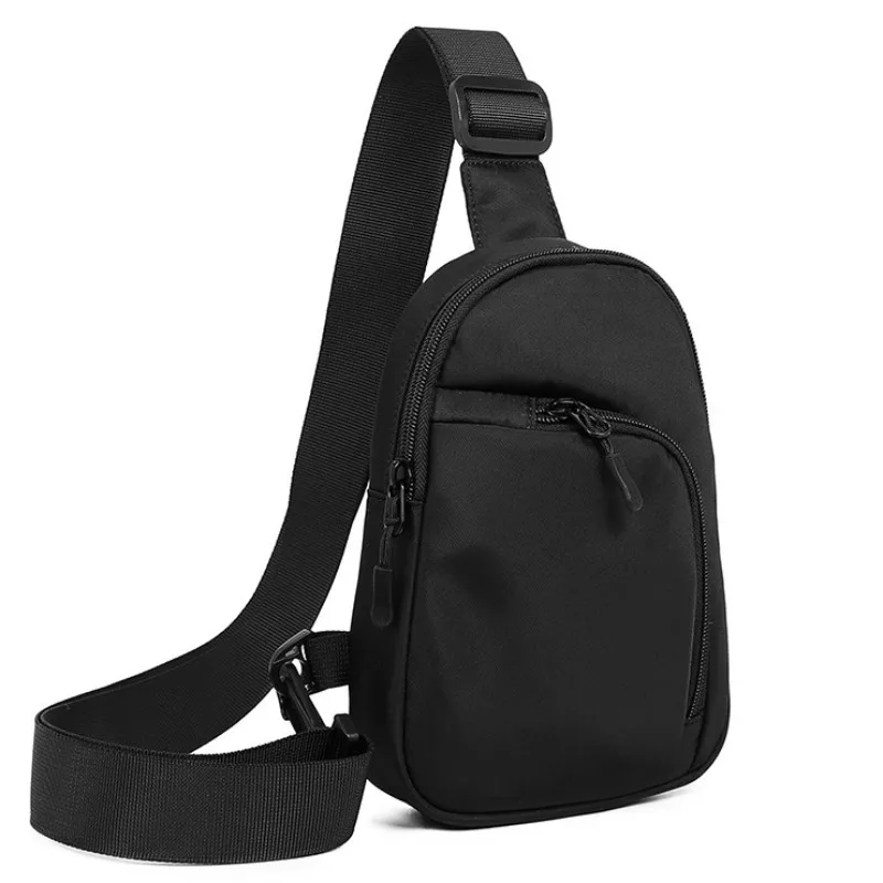 

2025 New Men's Chest Bag Large Capacity Nylon Waterproof Shoulder Bag Japanese Style Crossbody Bag for Travel Hiking Daily Use