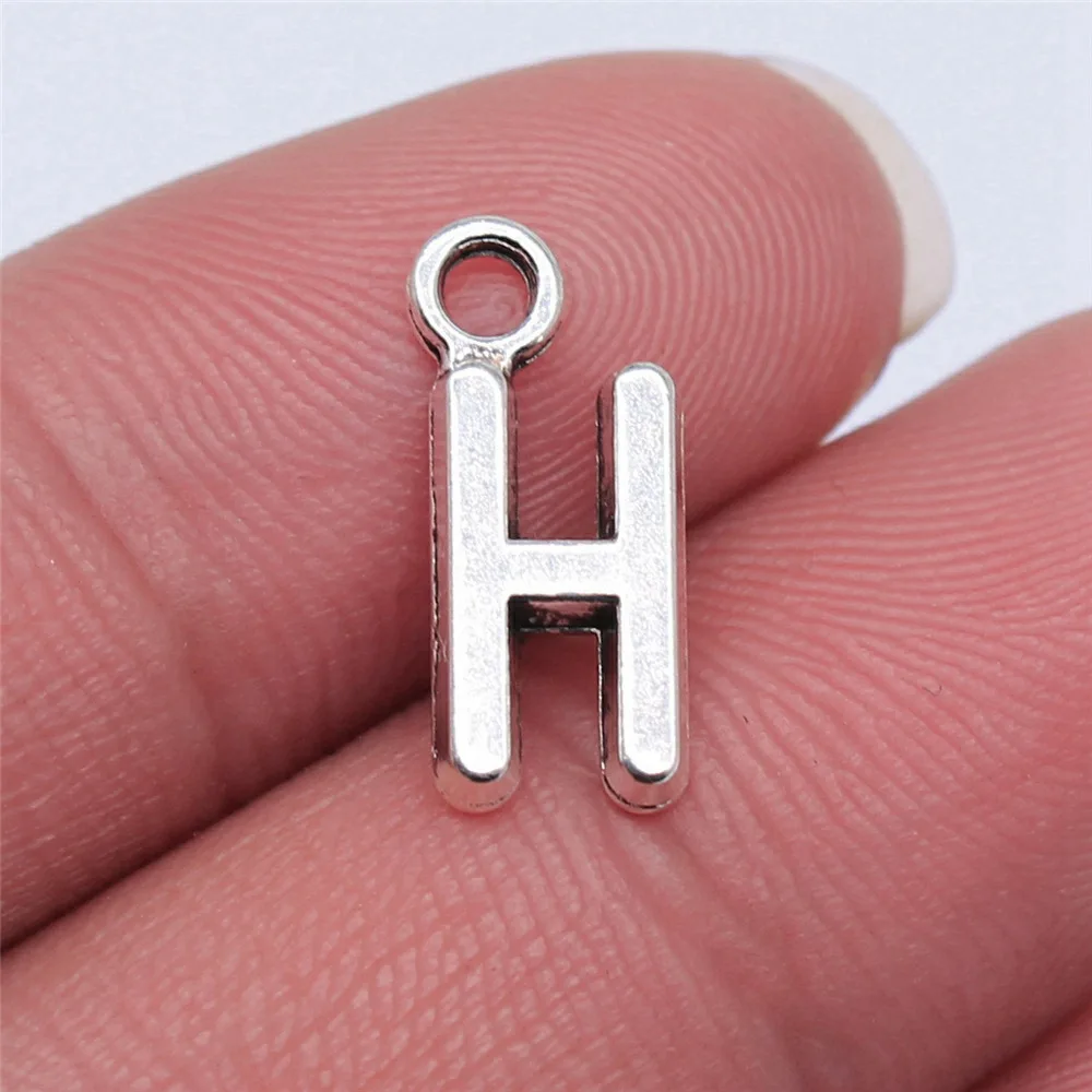 

Charms Pendant Antique Silver Alphabet Tag Letters New Arrivals Jewelry