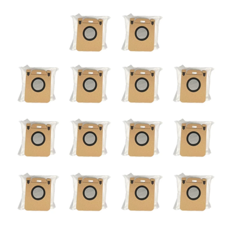 Promotion! 7/14/21Pcs Dust Bags For Xiaomi Dreame Bot D10 Plus RLS3D Vacuum Cleaner Spare Parts Accessories