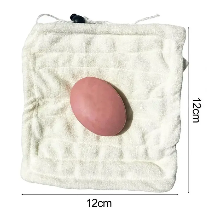 2-in-1 Shower Sponge Sponge Multi-purpose Exfoliating Shower Ball Soft Cotton with Drawstring Shower Flower/ball/wipes