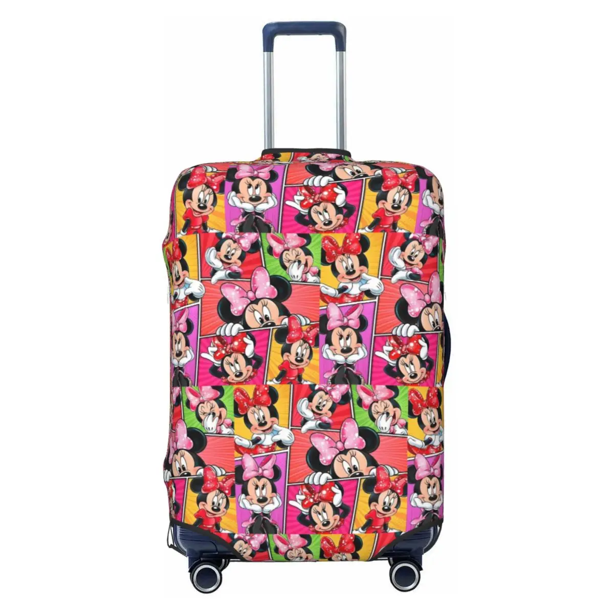 

Эластичный чехол для чемодана с мультяшным персонажем Минни, защитный чехол для багажа в стиле аниме