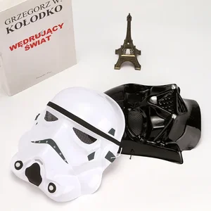 Star Wars Gambar Stormtrooper Darth Vader Masker Cosplay Alat Peraga Kostum Halloween untuk Anak-anak 10 minifigures lego stormtrooper dengan penjualan terbaik - №