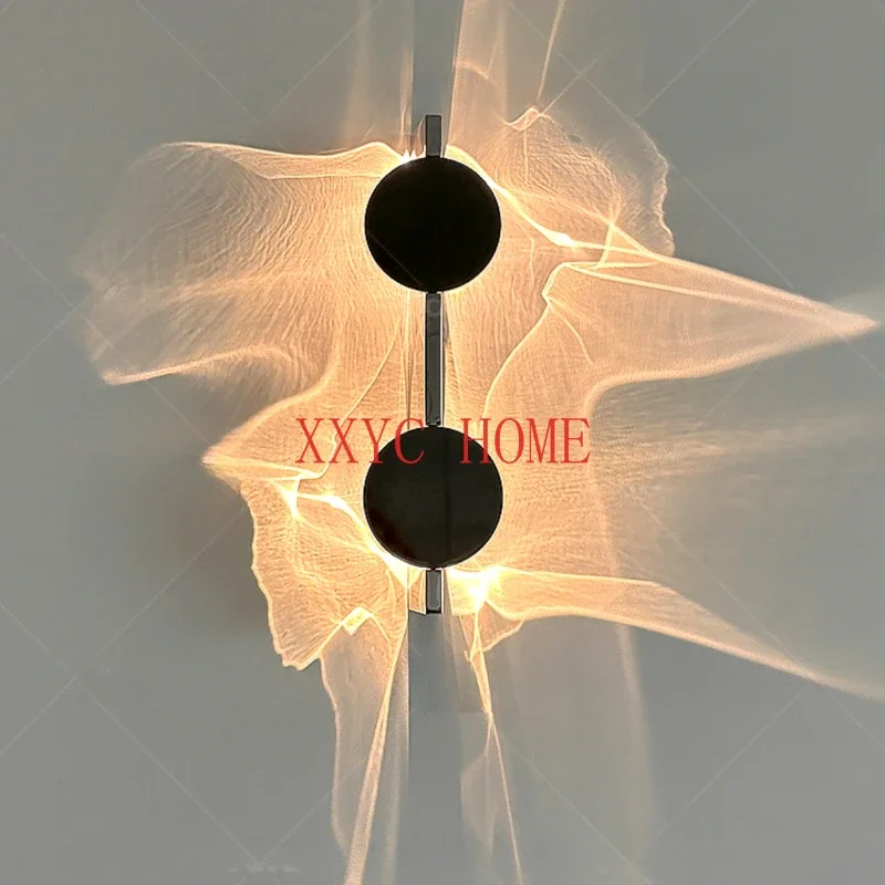 

Wall Lamp Living Room Bedroom High-Grade Light Luxury Art Atmosphere Wall Light Bulb Casa