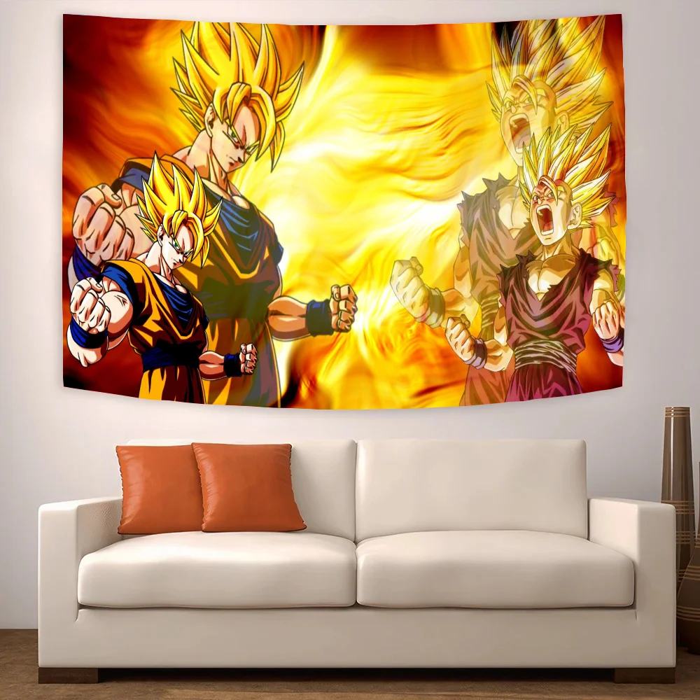 D-dragon Ball Garden Flag to Hang Decorative Flags for Rooms Outdoor Decorations Flags and Banners Garage Decoration Home Decor