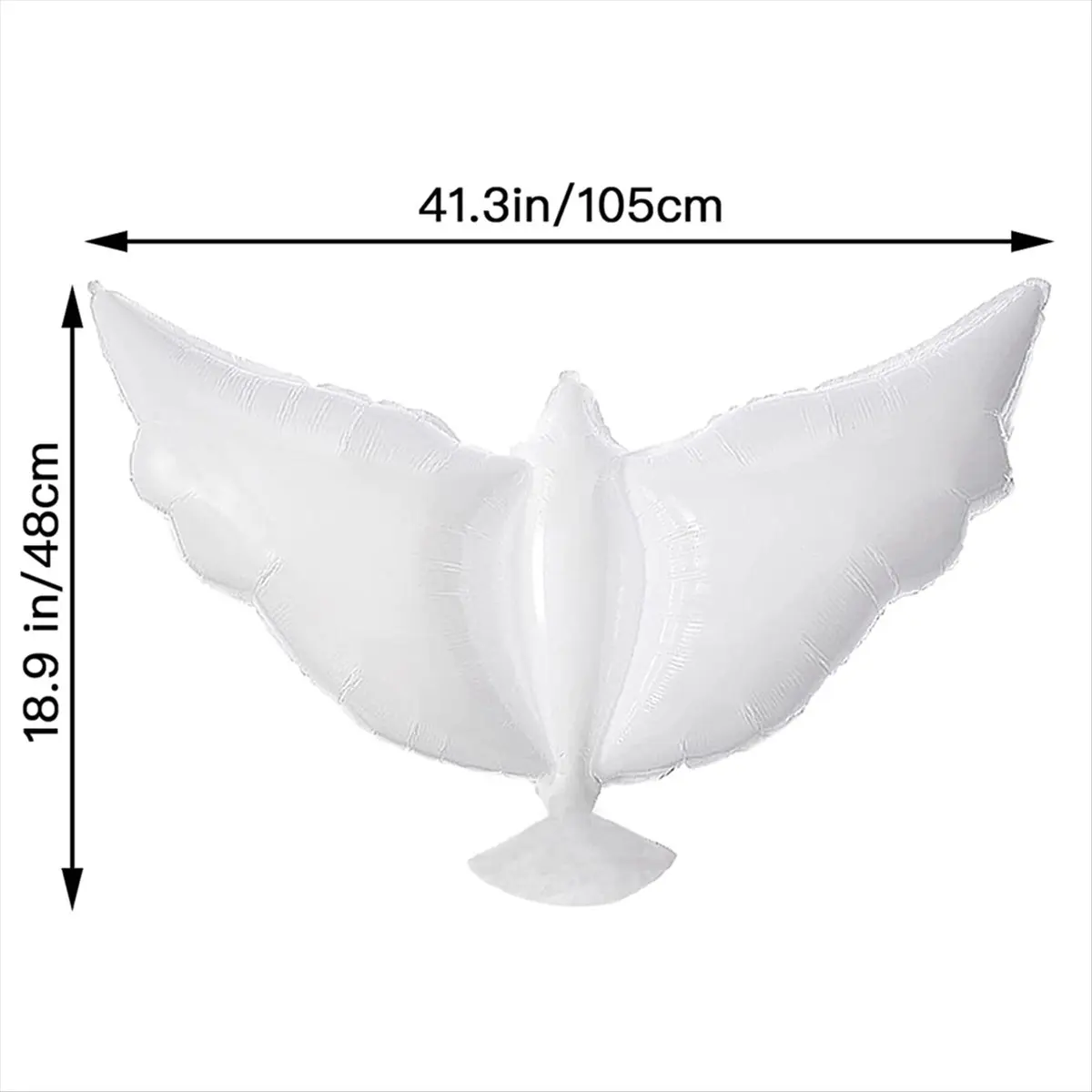 TOP!12-Pack Balloons Memorial Release in , Biodegradable White Angel Lanterns Funeral Party Decorations