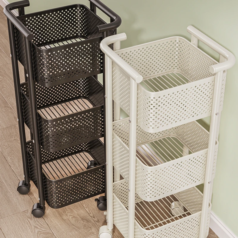 3/4-Tier Narrow Cart: The Ultimate Space-Saving Storage Solution thumbnail
