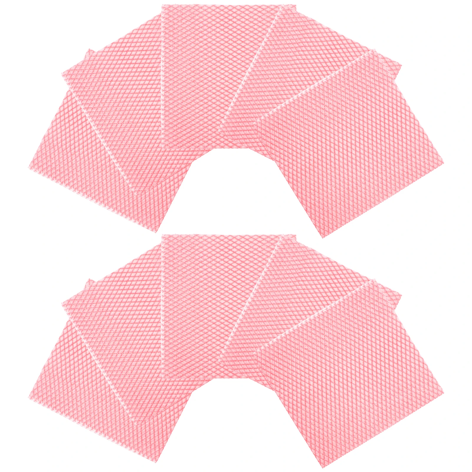 

50pcs Water Absorbing Rags Reusable Dish Wipes Multi-purpose Kitchen Cleaning Towels Oil Resistant Disposable for Countertops