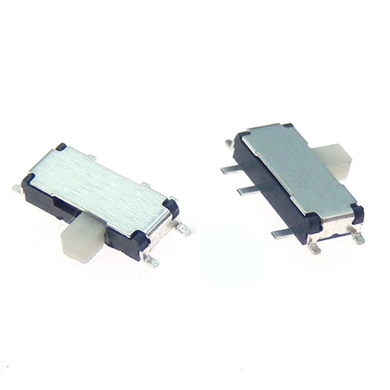 20PCS 7 Pin Mini Slide Switch On-OFF 2Position Micro Slide Toggle Switch 1P2T H=1.5MM Miniature Horizontal Slide Switch SMD