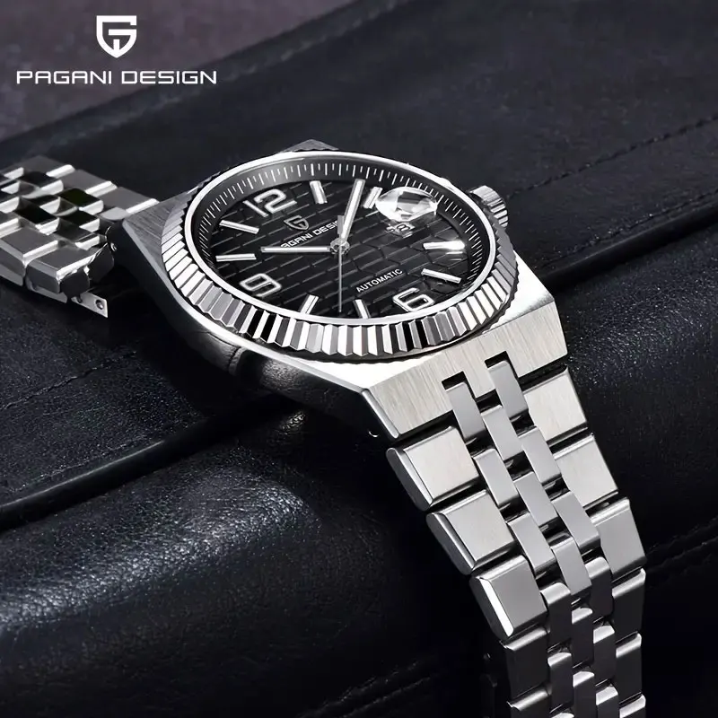 PAGANI DESIGN Orologio da uomo automatico di lusso classico Vetro zaffiro 100M Orologi meccanici impermeabili 2025 Nuovo orologio da uomo YS027
