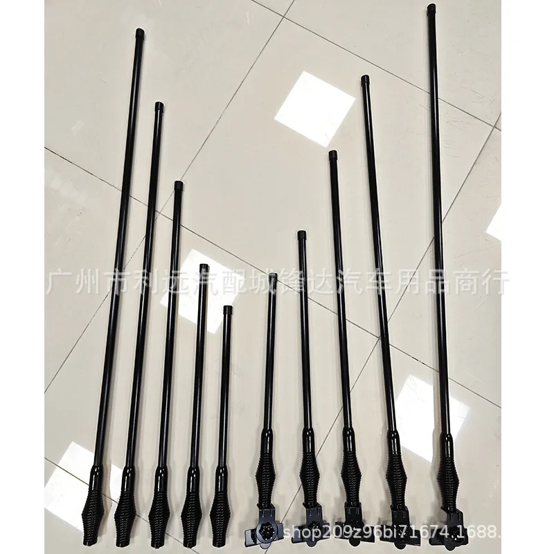 1 Piece Off-Road Antenna & Flag Bracket for Front Bumper Heavy Duty Clamp-On Mount for SUV Truck No-Drill Installation