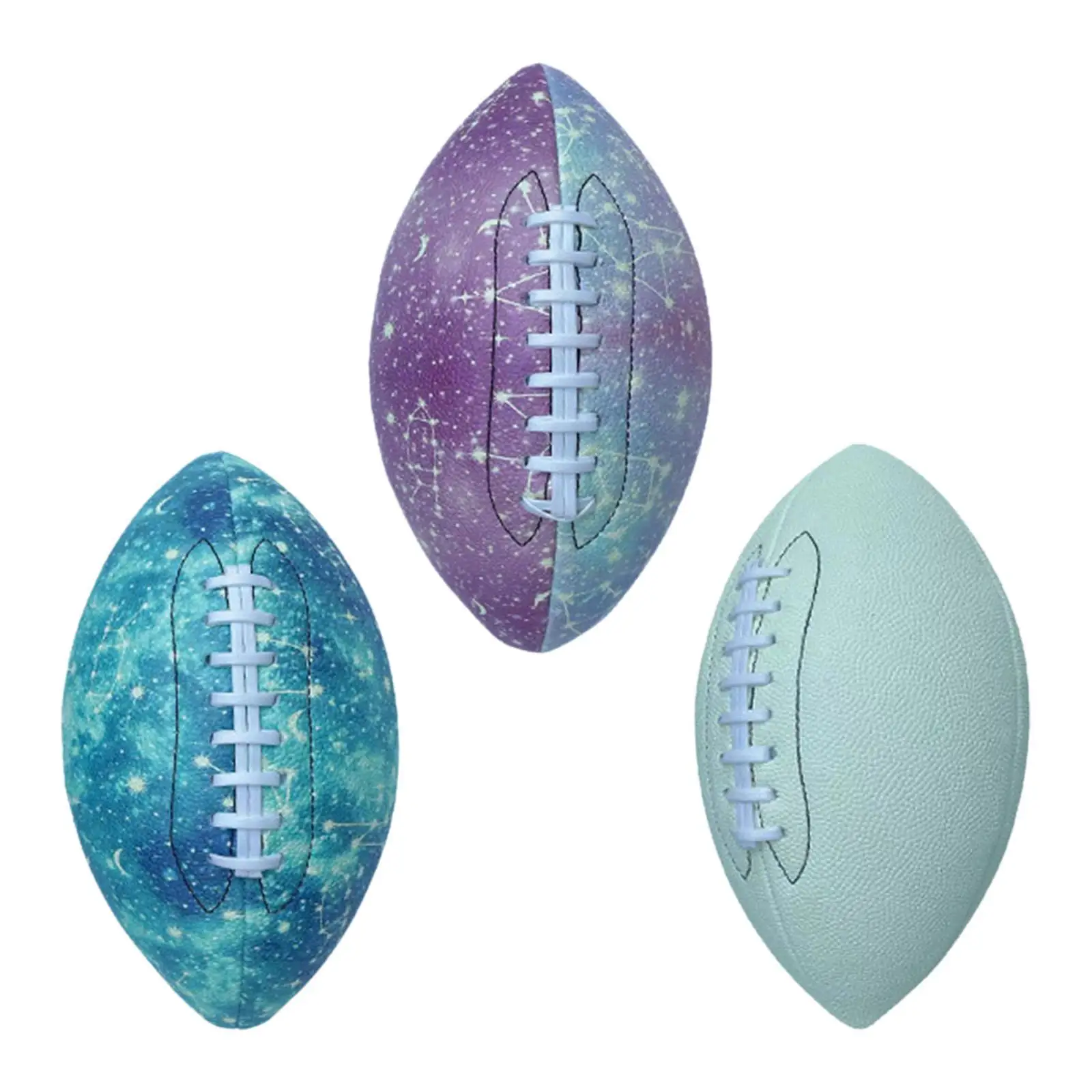 American Football Ball Size 9 Portable Professional Practice Ball Rubber