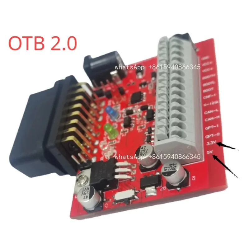 OTB 2.0 adapter, black gold programming connector