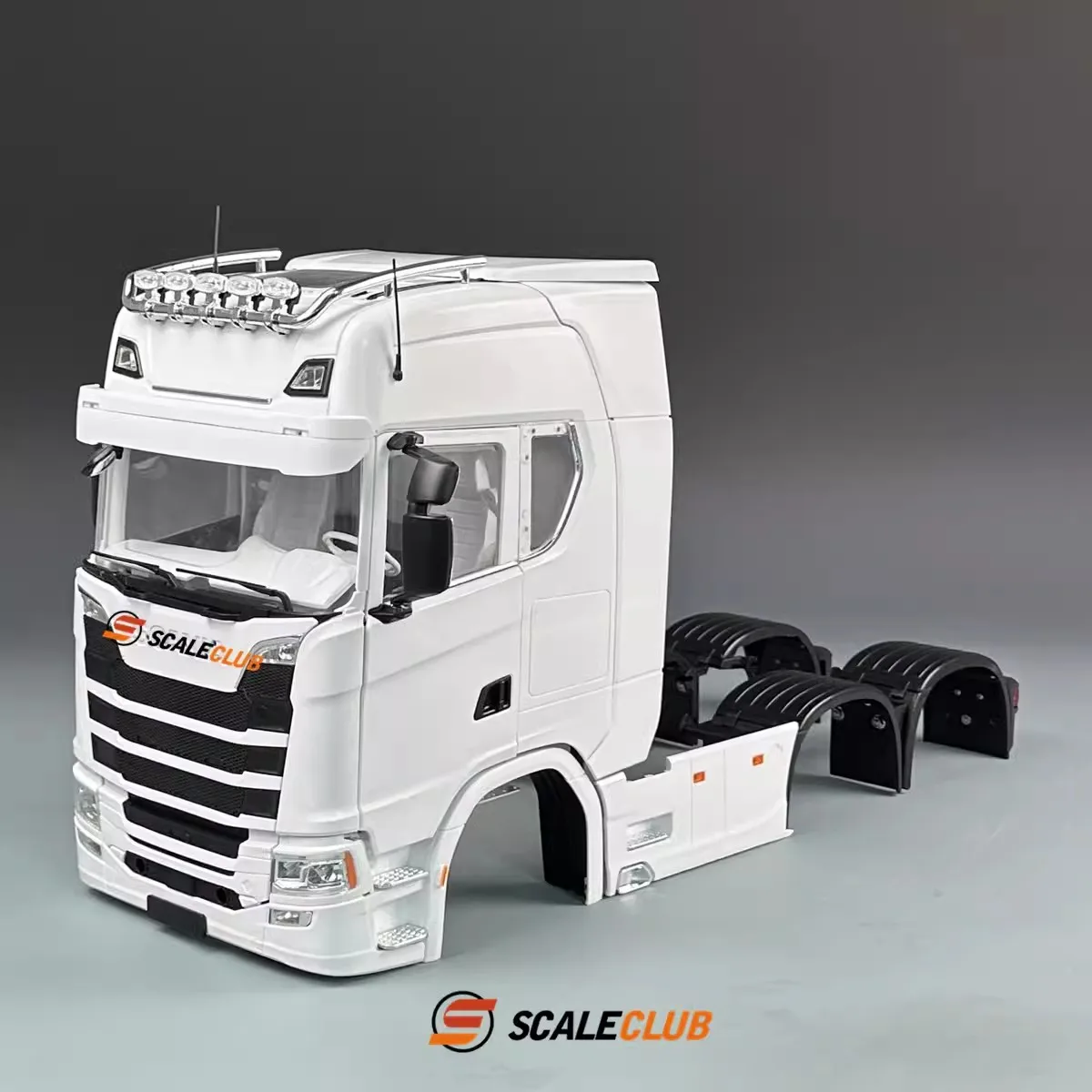 Scaleclub Model 1/14 For Scania 770S open shell driver\'s front cabin for 1/14 Tamiya RC Dump Truck Tipper Trailer SCANIA  Part