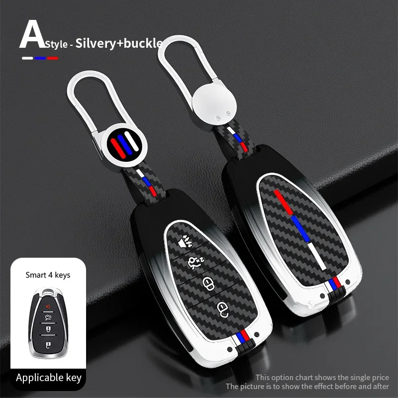 New 2/3/4/5 Bottons Car Key Case Cover Shell for Chevrolet 2017-2019 Chevy Malibu Camaro Cruze Traverse Sonic Volt Bolt Equinox