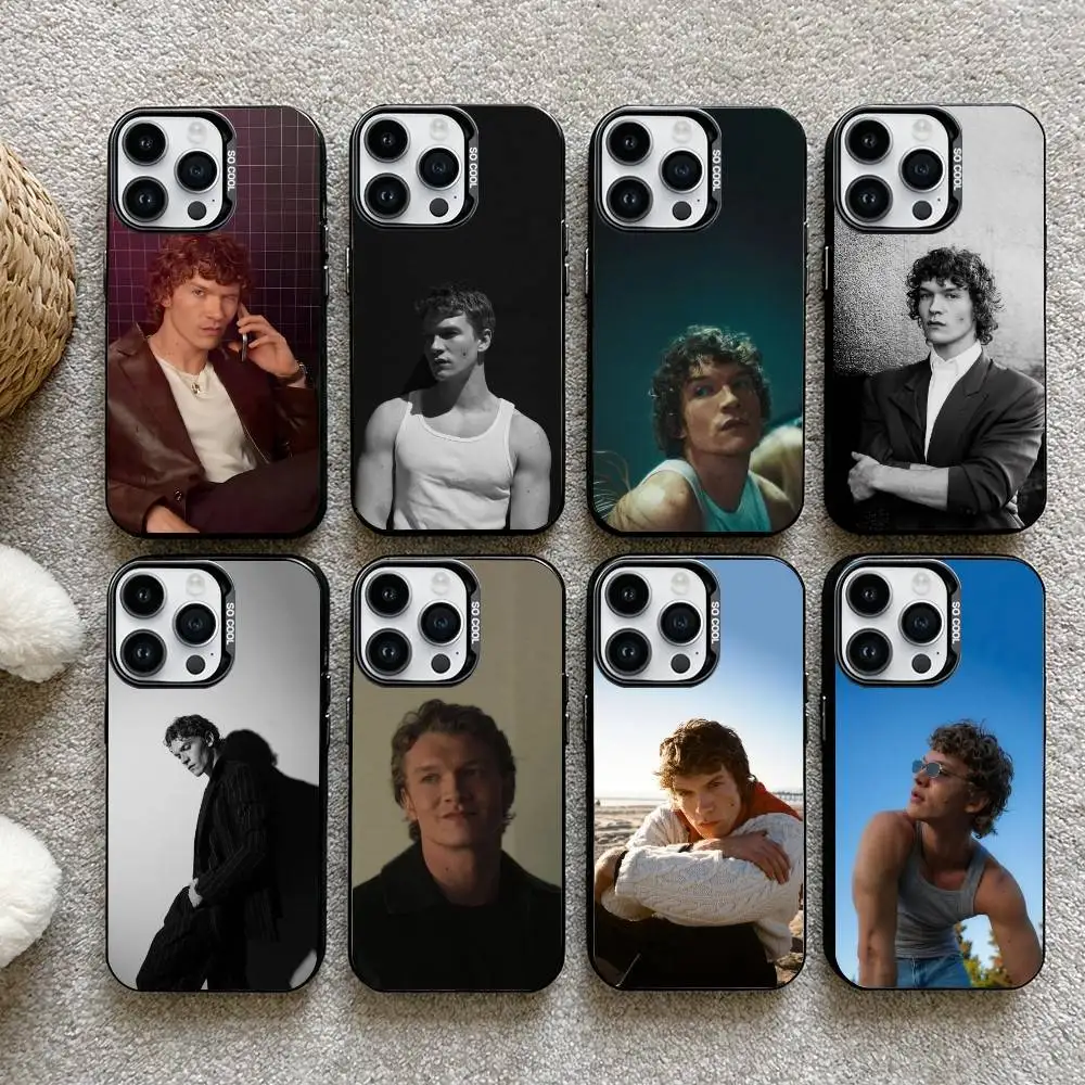 

C-Connor S-Storrie Phone Case For iPhone17, 16,15,14,13,12 Pro Max Black Candy Matte Shockproof Cover