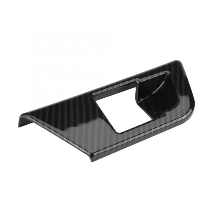 

Carbon Fiber Car Interior P Button Electronic Handbrake Frame Cover Trim for Alfa Romeo Giulia 2016 2017 2018 Car Accessories