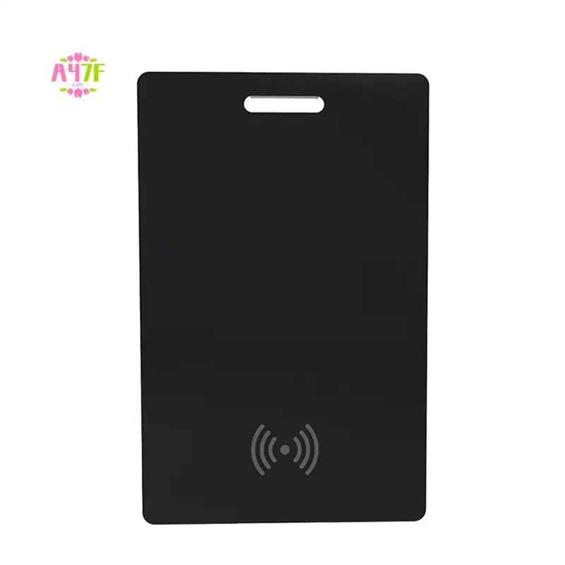 

A47F-Smart Wallet Track Card Location Tracking Device Wireless Charging Wallet Phone Finder Works For Find My Tracker Tag