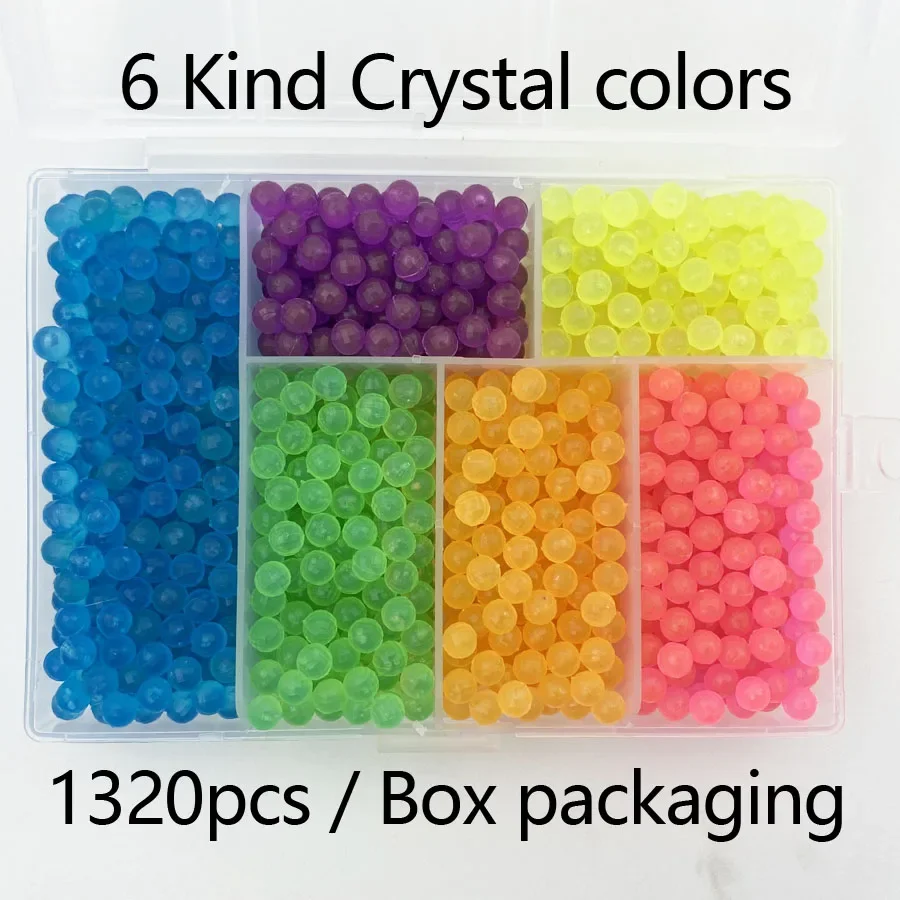 Spray water crystal Bead perlen Hama Beads Puzzle magic Ball Games 3D Handmade Magic Toys for Boy girls toy for Children