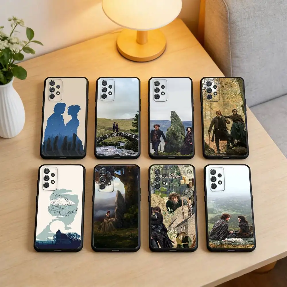 

TV O-Outlander Phone Case For Samsung Galaxy A73,A72,A71,A70,A53,A52,A51,Soft Silicone Black Cover