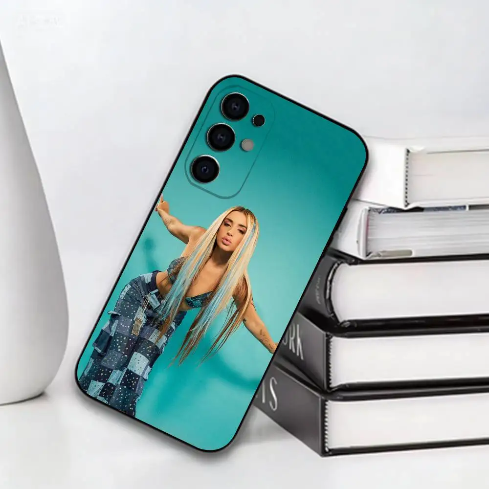 Sweet Singer Lola I-Indigos Phone Case Soft Black For Samsung S24,S21,S22,S20,S23,S30,Ultra,S20,Plus