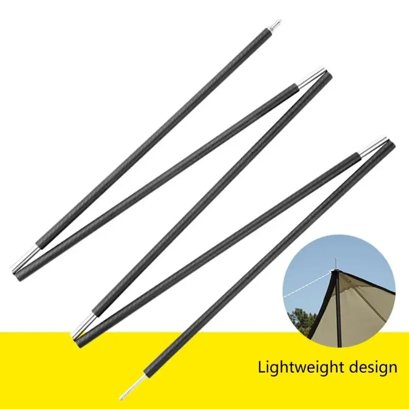 652F Thin T500 Carbon Shelter Stakes Pliable Structure For Backpackers And Family Outdoor Tasks