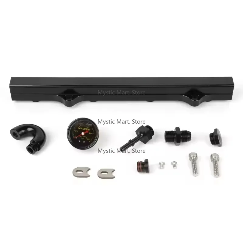 

K Series High-Flow Aluminium Rail Kit HeavyRail HO*NDA K20 K24 RSX CIV*IC SI INTEGRA EP3 Gauge New Black